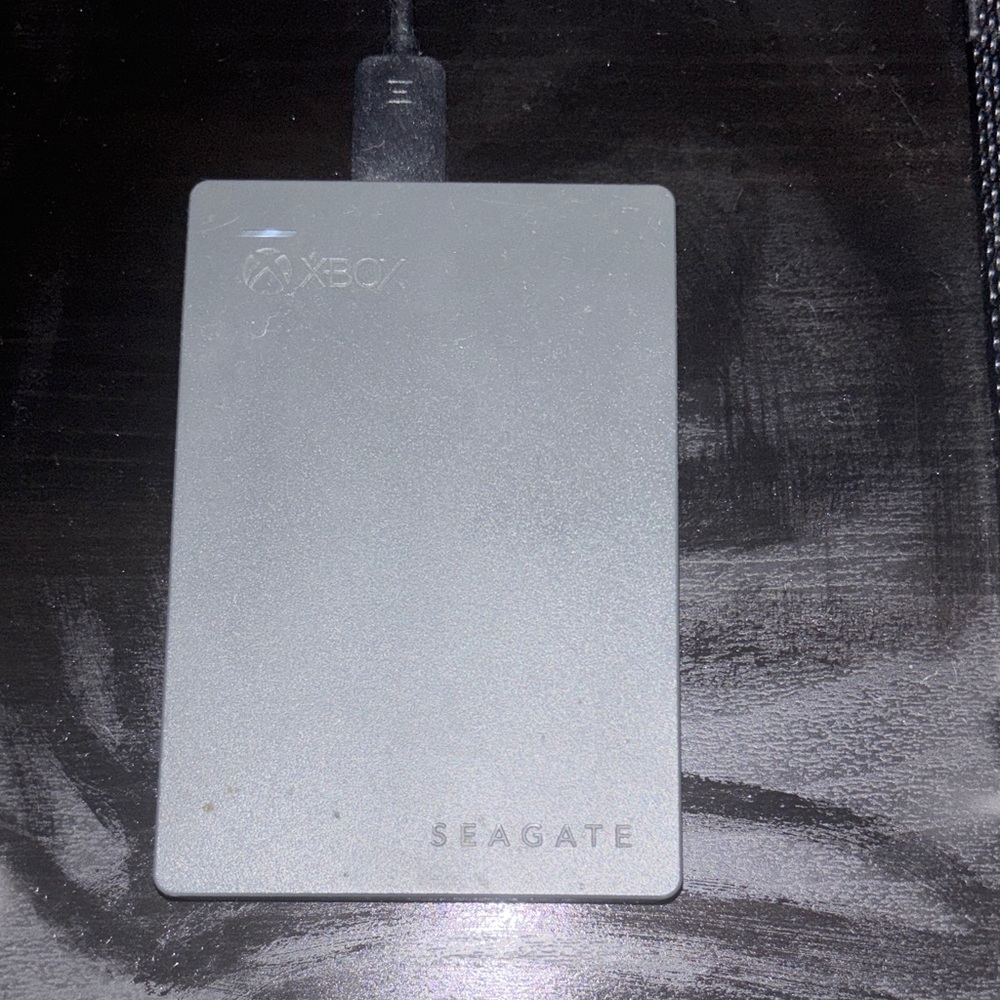 Seagate Xbox External Hard Drive - Silver